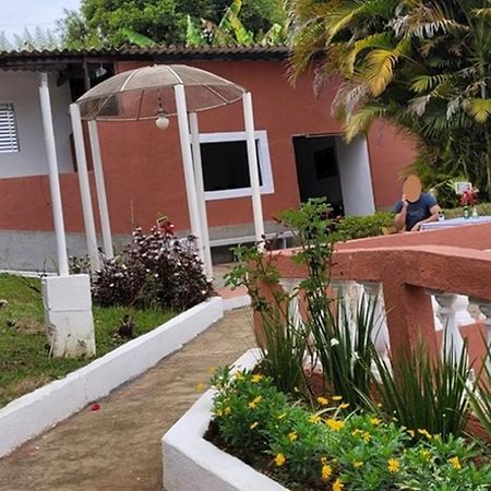 Linda Chacara Com Piscina Churrasqueira E Wi-Fi Mairinque Extérieur photo