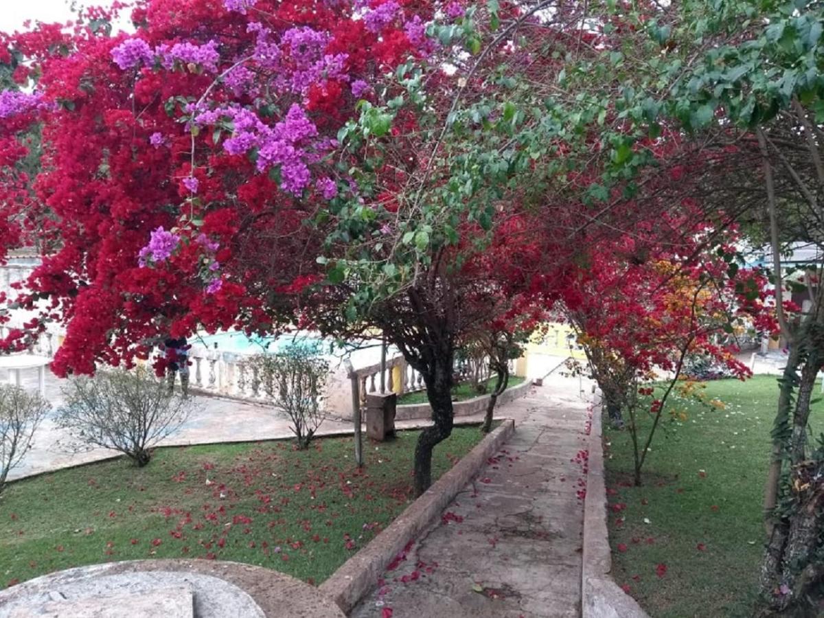 Linda Chacara Com Piscina Churrasqueira E Wi-Fi Mairinque Extérieur photo