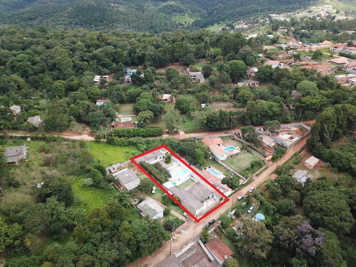 Linda Chacara Com Piscina Churrasqueira E Wi-Fi Mairinque Extérieur photo