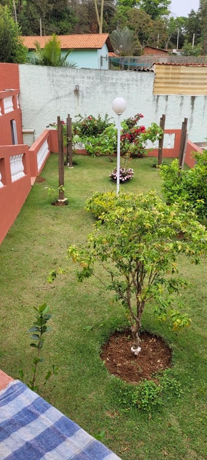 Linda Chacara Com Piscina Churrasqueira E Wi-Fi Mairinque Extérieur photo