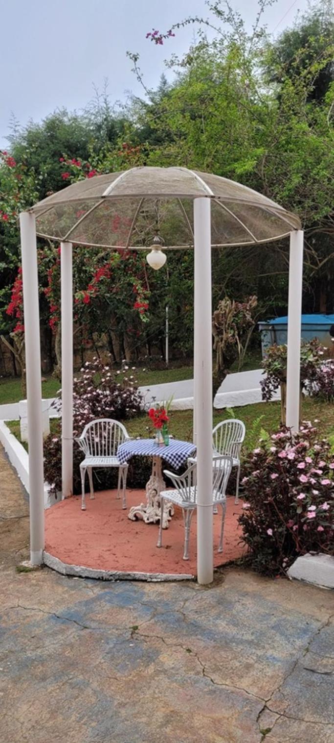 Linda Chacara Com Piscina Churrasqueira E Wi-Fi Mairinque Extérieur photo